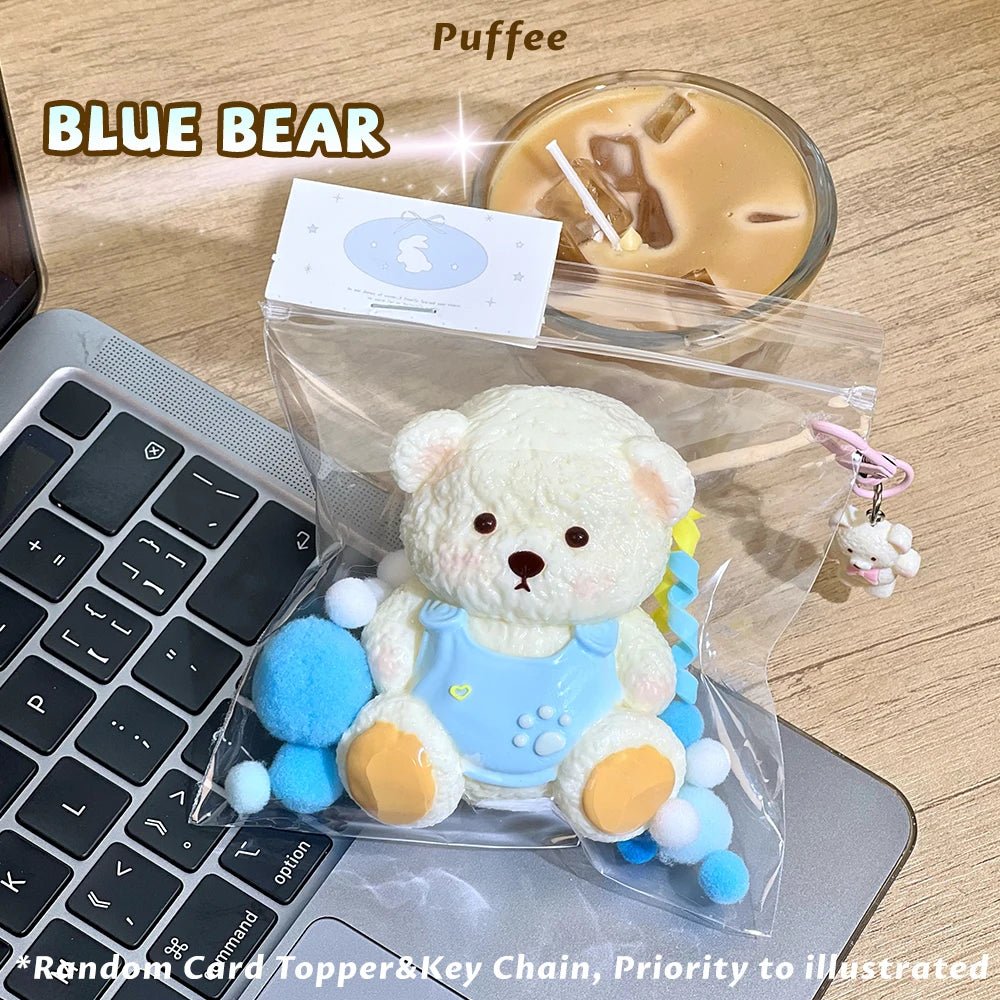 Taba Squishy Baby Bear Sweet Pink & Blue - The Squishy Bake Shop