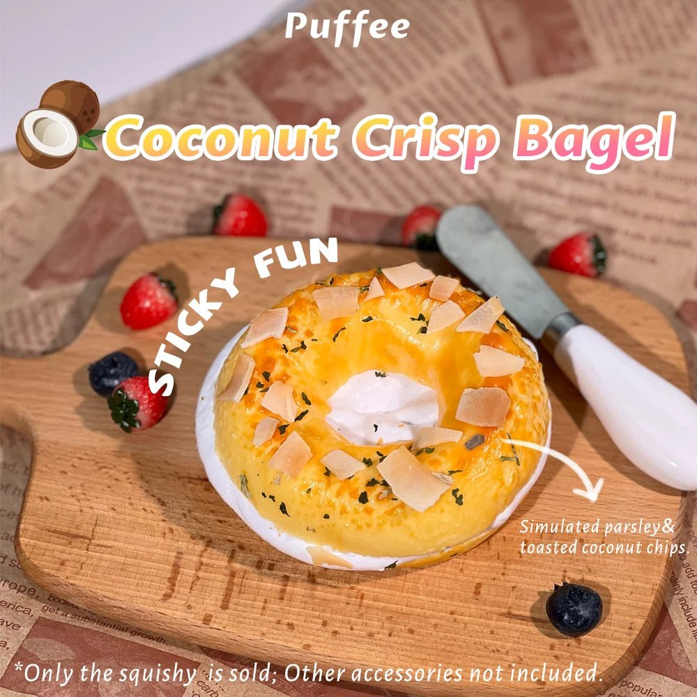 Taba Squishy Bagel Taba Crunchy - The Squishy Bake Shop