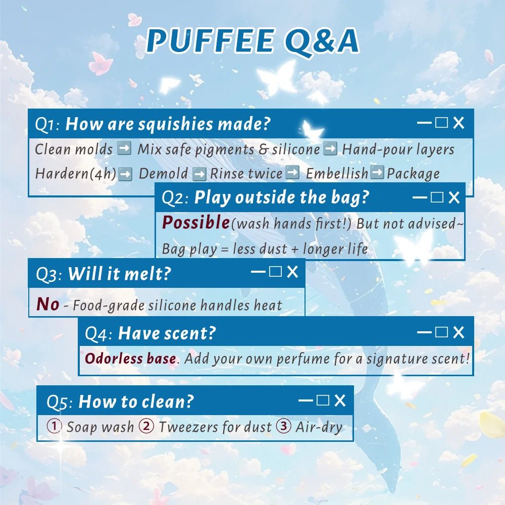 Taba Squishy Mini Aquarium Icy Taba - The Squishy Bake Shop