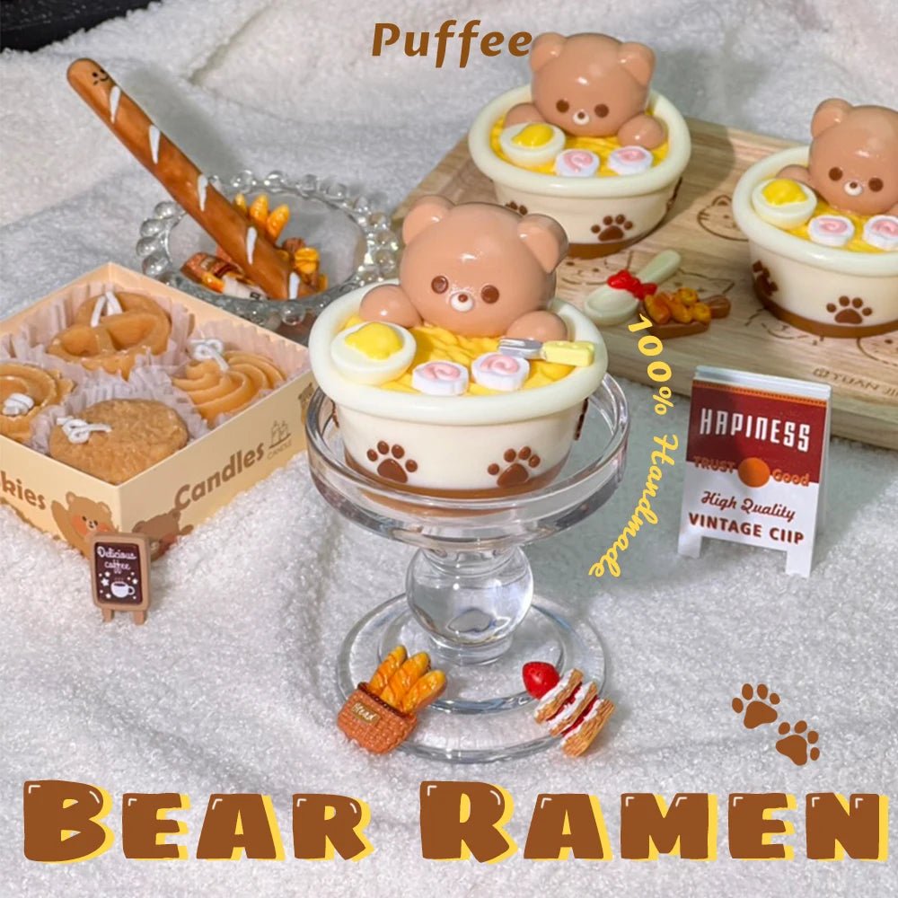 Taba Squishy Bear Ramen Taba Bread - The Squishy Bake Shop