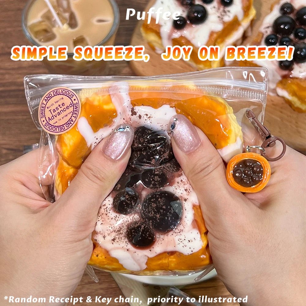 Taba Squishy Boba Toast Taba Boba - The Squishy Bake Shop