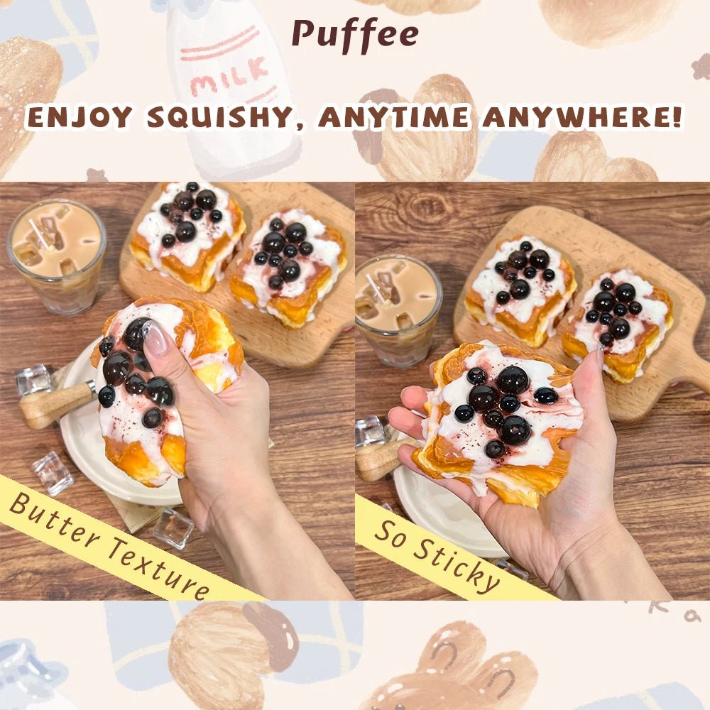 Taba Squishy Boba Toast Taba Boba - The Squishy Bake Shop