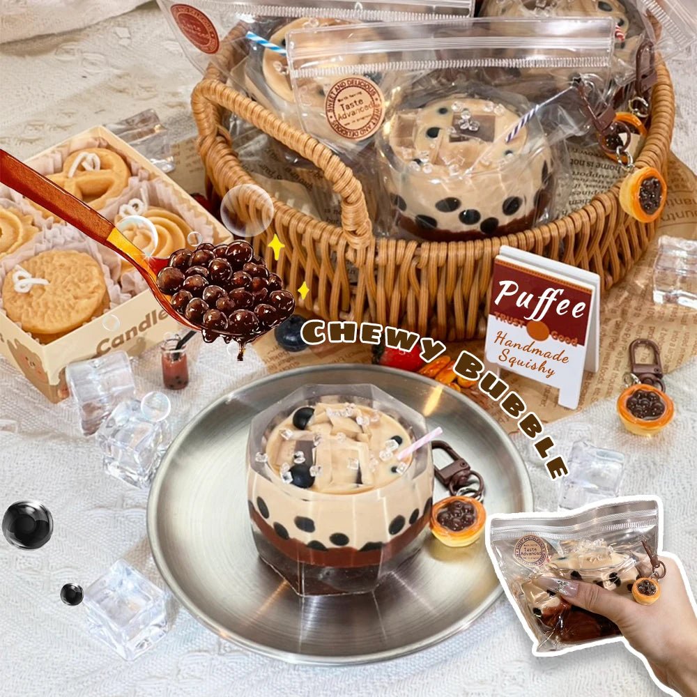 Taba Squishy Bubble Milk tea Taba Boba Drinks - The Squishy Bake Shop