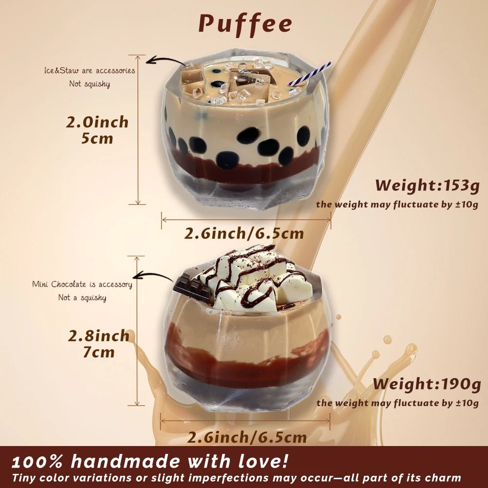 Taba Squishy Bubble Milk tea Taba Boba Drinks - The Squishy Bake Shop