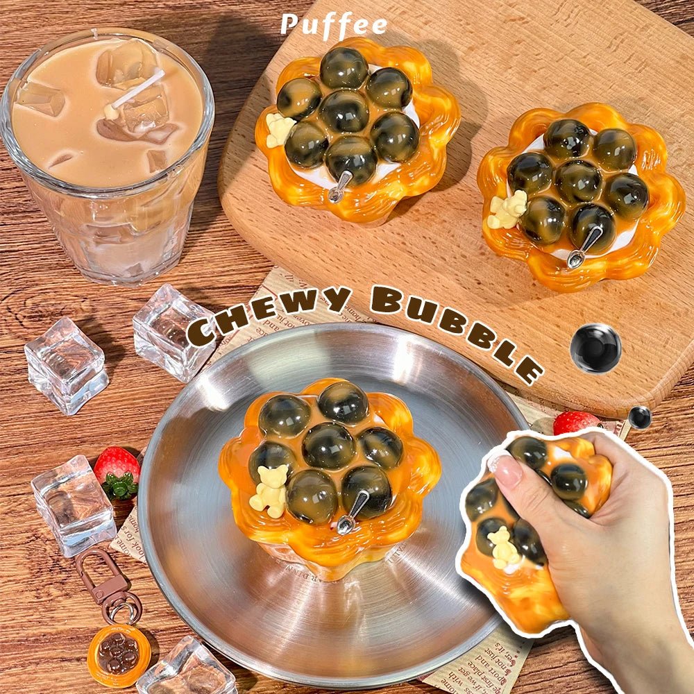 Taba Squishy Bubble Tart Toast Taba Boba - The Squishy Bake Shop