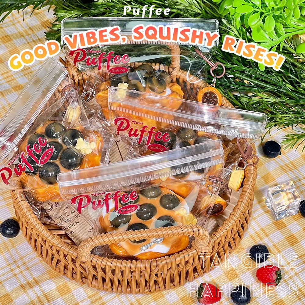 Taba Squishy Bubble Tart Toast Taba Boba - The Squishy Bake Shop