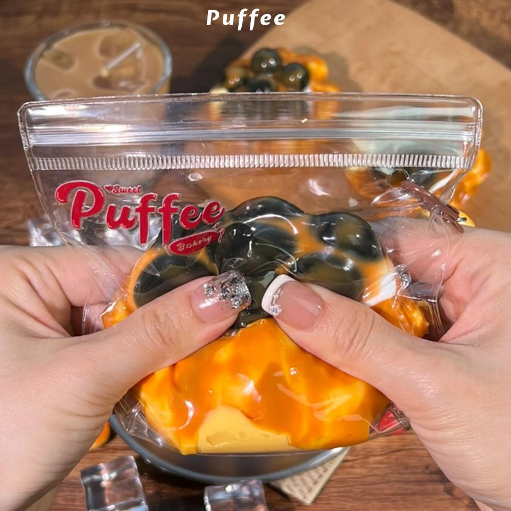 Taba Squishy Bubble Tart Toast Taba Boba - The Squishy Bake Shop