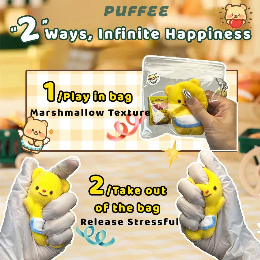 Taba Squishy Butter Bear Texture Release Taba - The Squishy Bake Shop