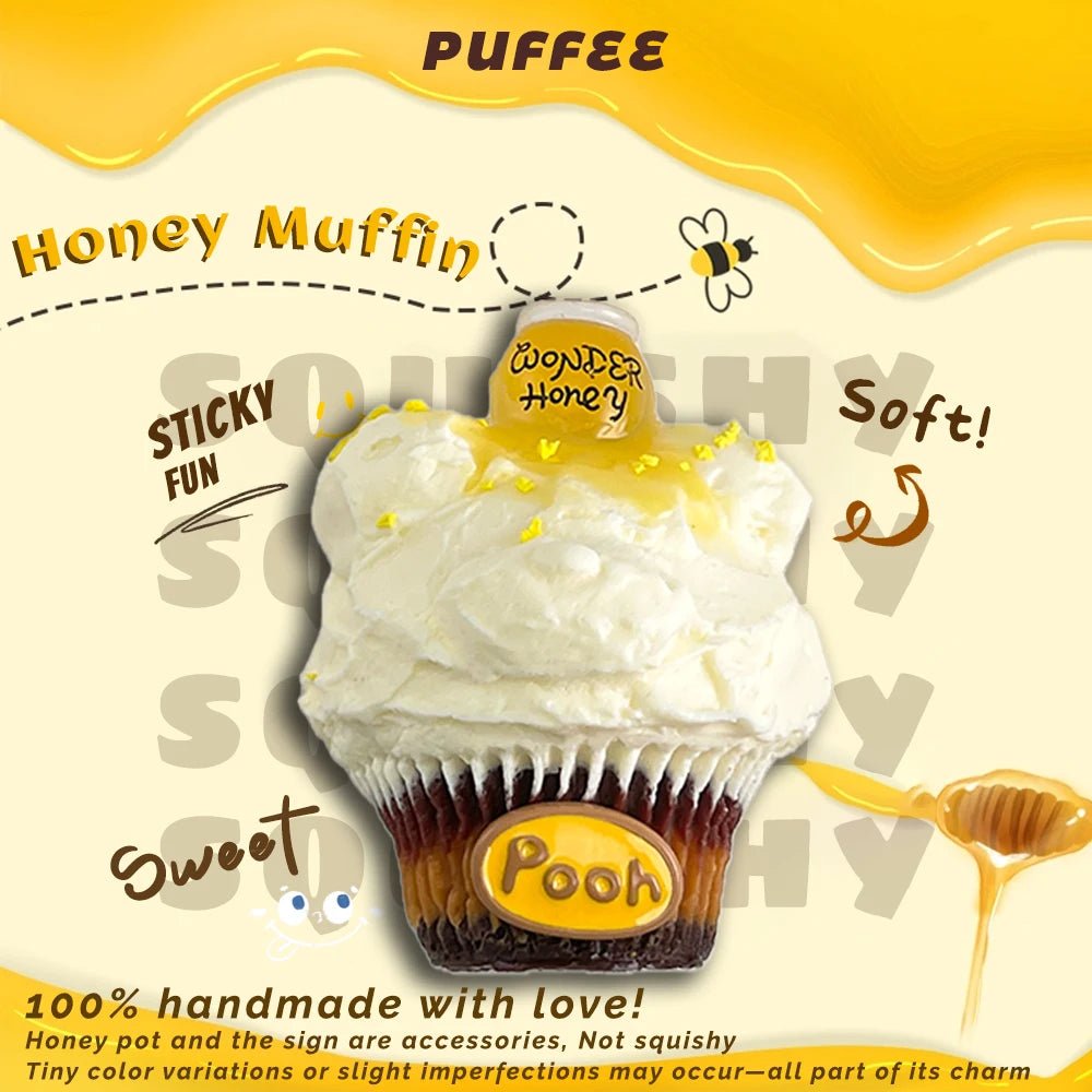 Taba Squishy Honey Muffin Taba Rainbow - The Squishy Bake Shop