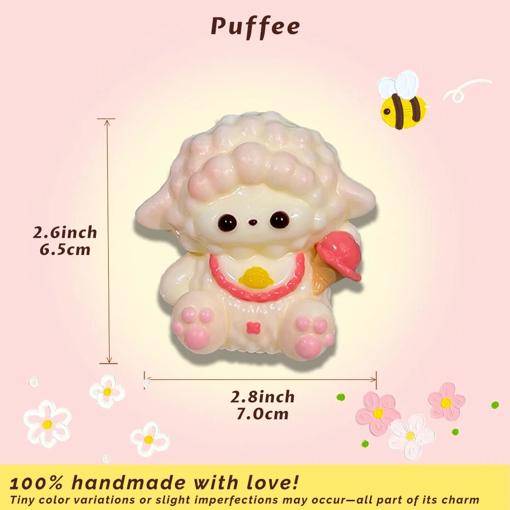 Taba Squishy Ice Cream Lamb Taba Sheep - The Squishy Bake Shop