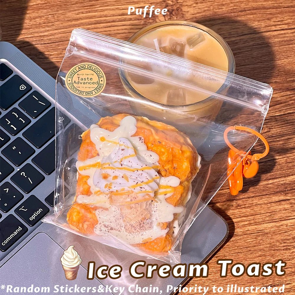 Taba Squishy Ice Cream Toast Taba - The Squishy Bake Shop