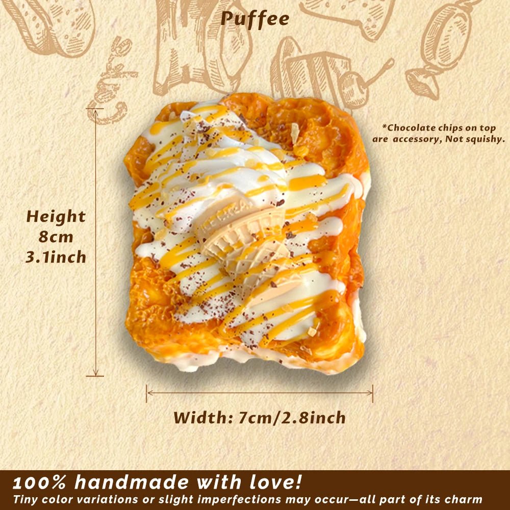 Taba Squishy Ice Cream Toast Taba - The Squishy Bake Shop