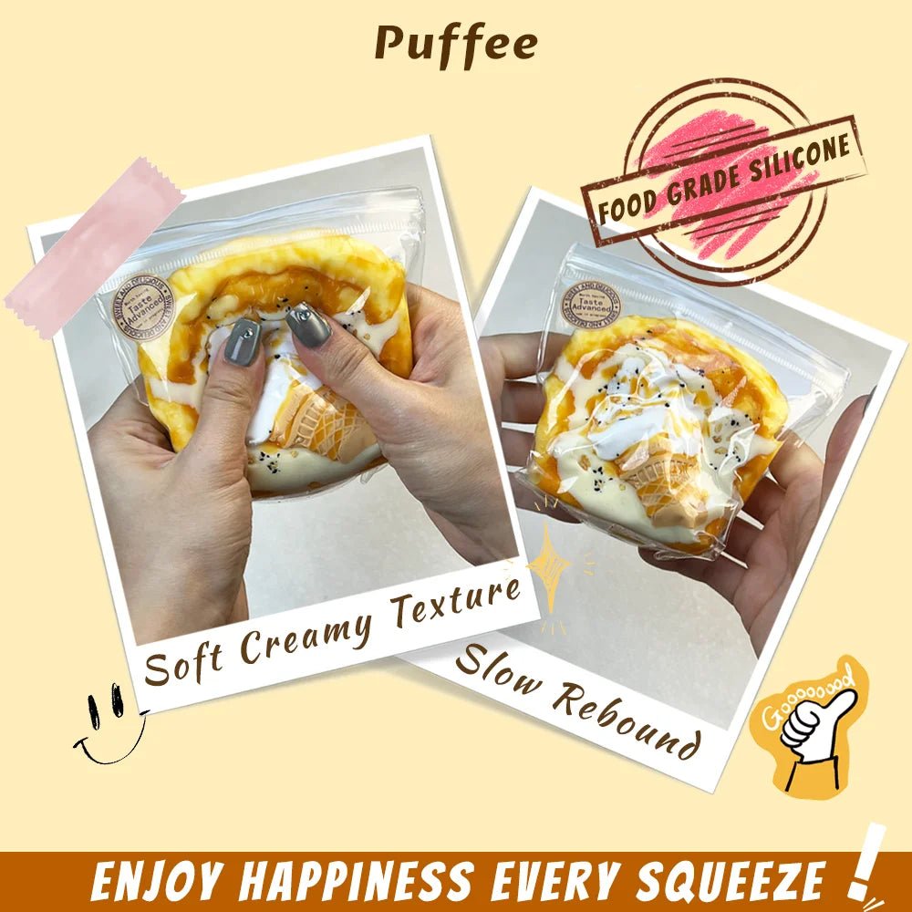 Taba Squishy Ice Cream Toast Taba - The Squishy Bake Shop