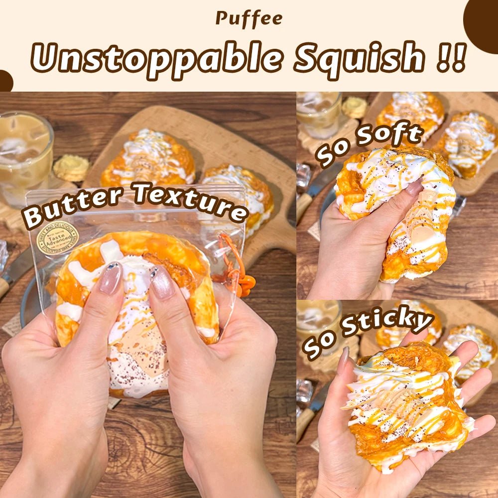 Taba Squishy Ice Cream Toast Taba - The Squishy Bake Shop