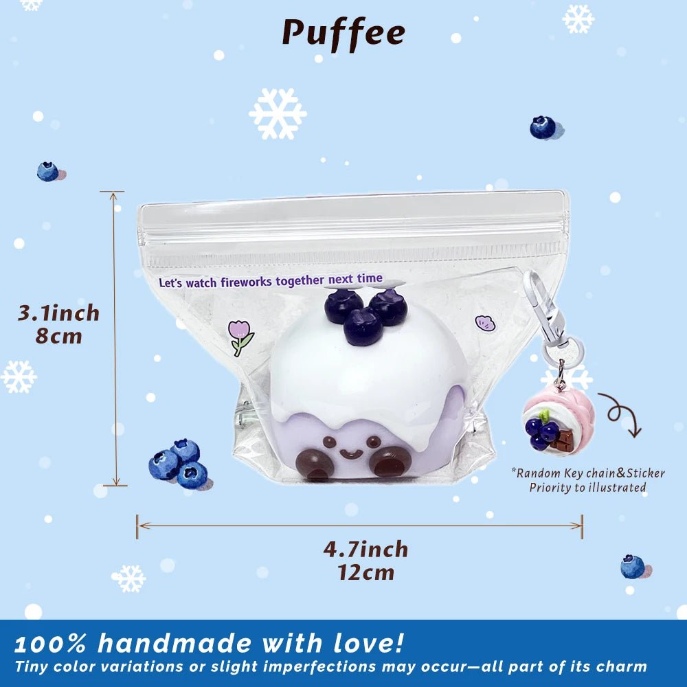 Taba Squishy JC Blueberry Cake Taba - The Squishy Bake Shop