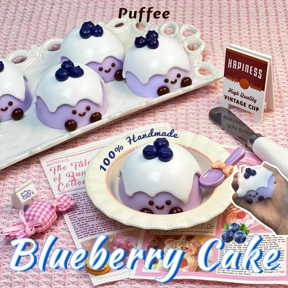 Taba Squishy JC Blueberry Cake Taba - The Squishy Bake Shop