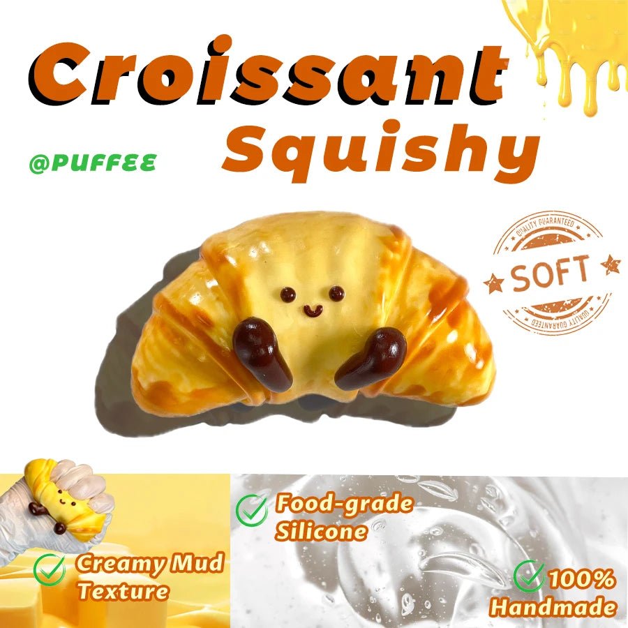 Taba Squishy JC Croissant Taba - The Squishy Bake Shop