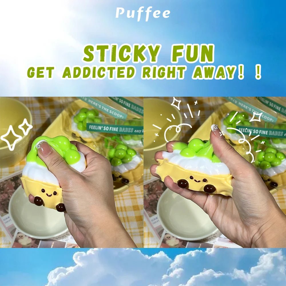 Taba Squishy JC Grape Tart Taba Dessert Juicy - The Squishy Bake Shop