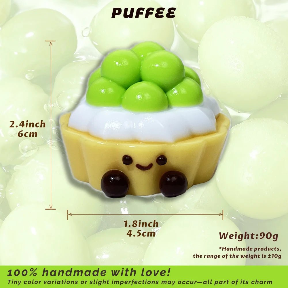 Taba Squishy JC Grape Tart Taba Dessert Juicy - The Squishy Bake Shop