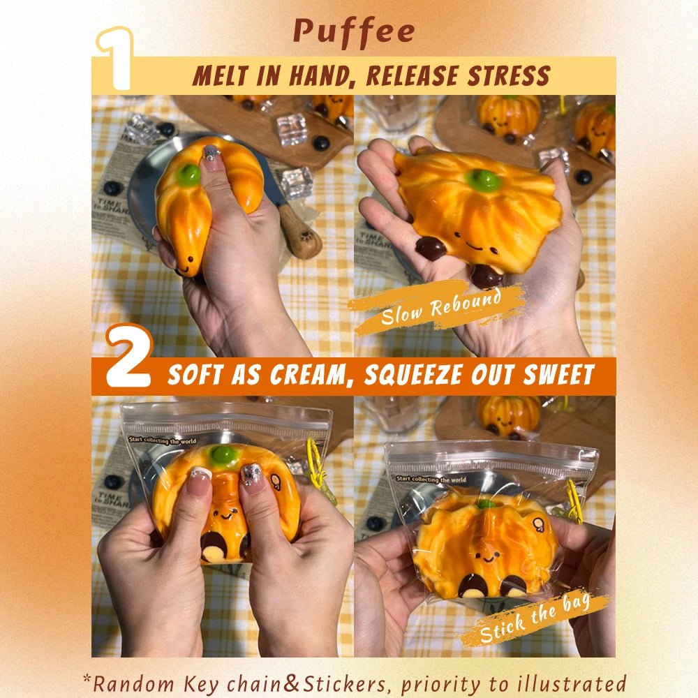 Taba Squishy JC Pumpkin Taba - The Squishy Bake Shop