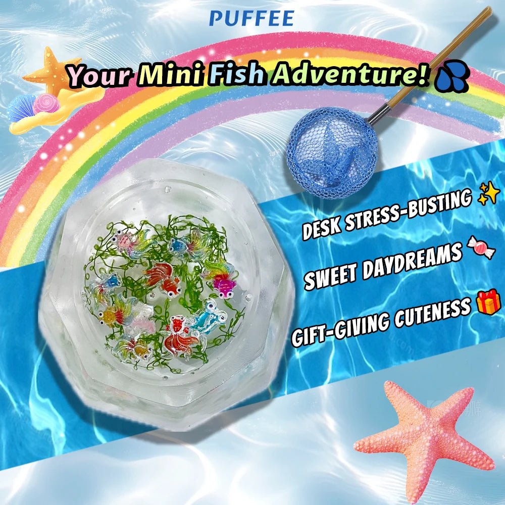 Taba Squishy Mini Aquarium Icy Taba - The Squishy Bake Shop