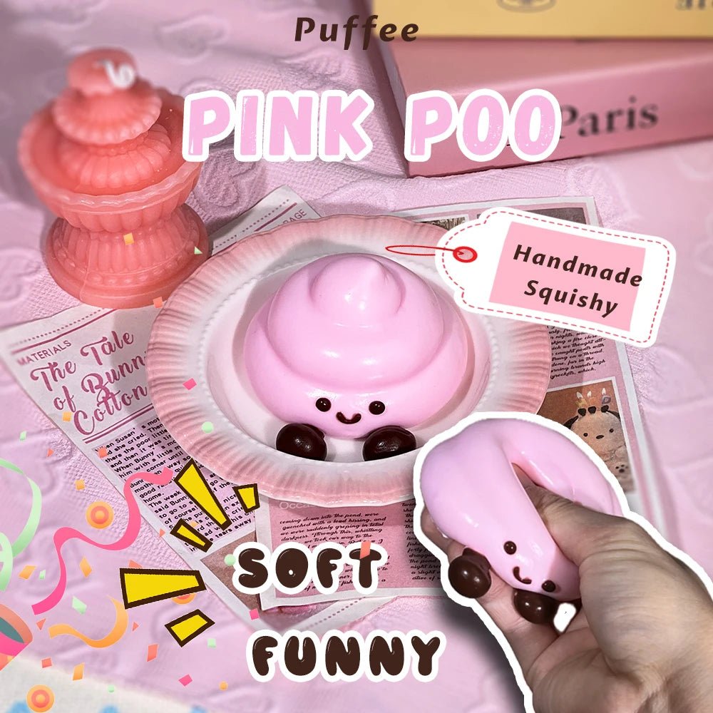 Taba Squishy Pink Poo Taba Special - The Squishy Bake Shop