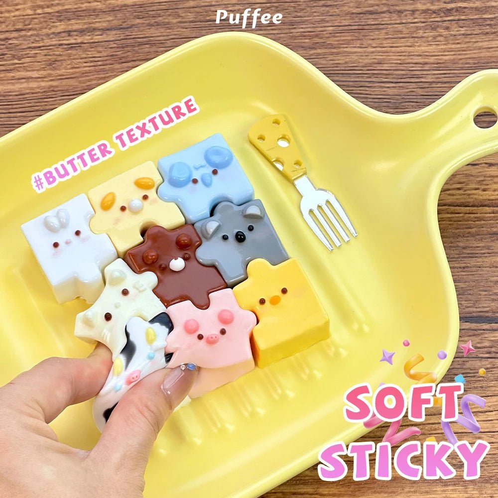 Taba Squishy Puzzle /Colorful - The Squishy Bake Shop