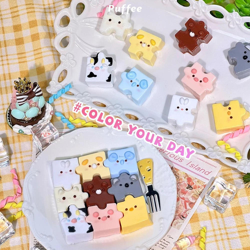 Taba Squishy Puzzle /Colorful - The Squishy Bake Shop