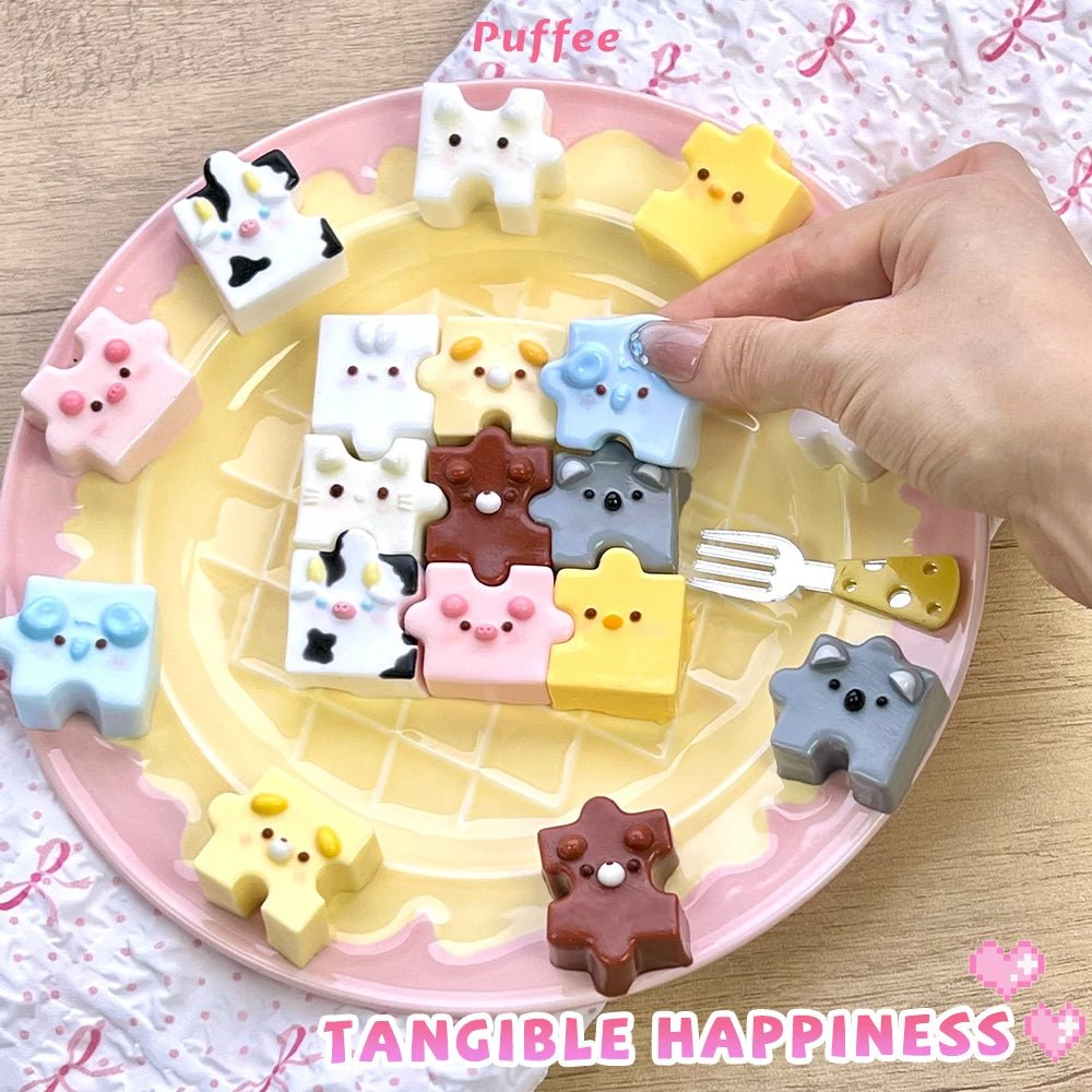 Taba Squishy Puzzle /Colorful - The Squishy Bake Shop