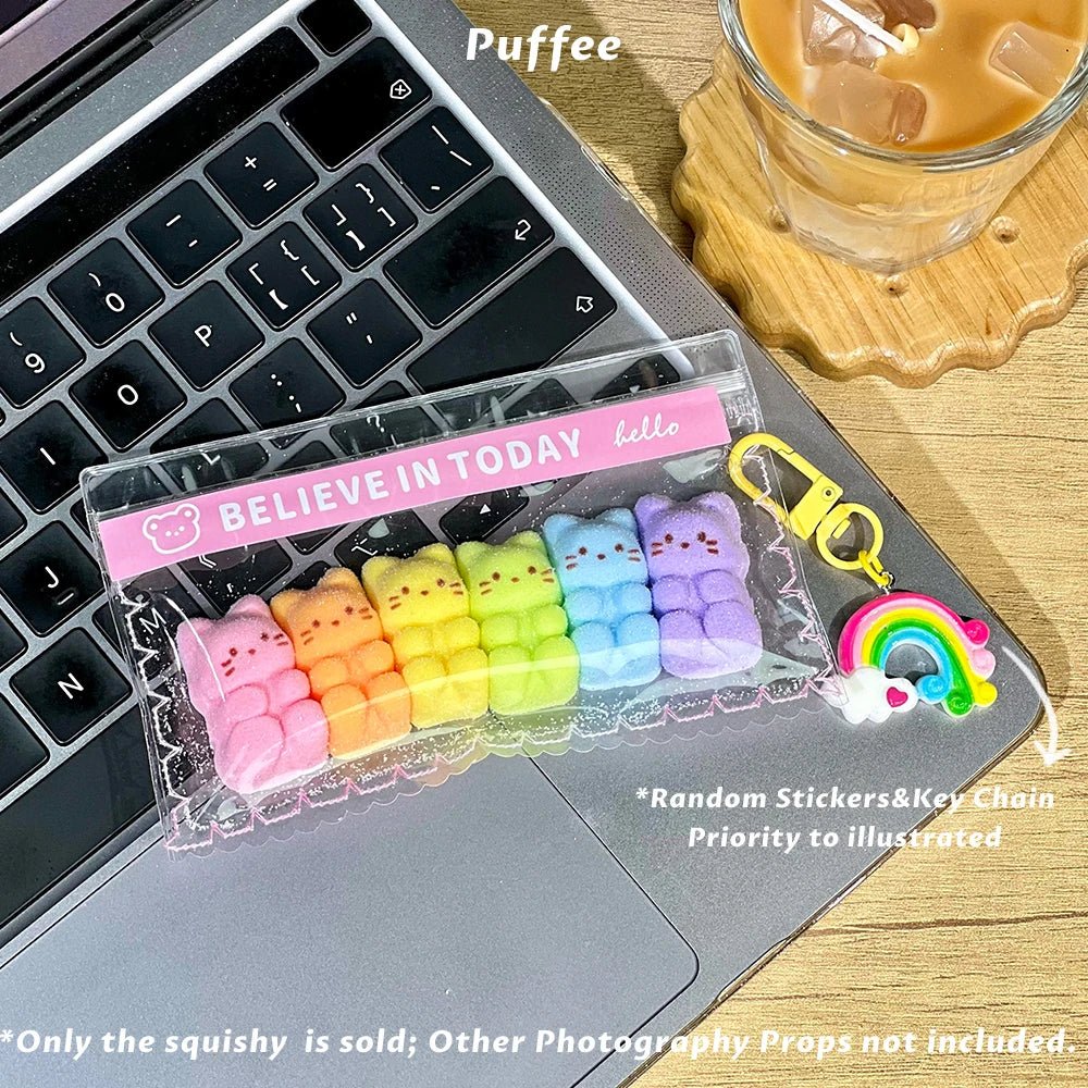 Taba Squishy Rainbow Kitty Taba Gummy - The Squishy Bake Shop