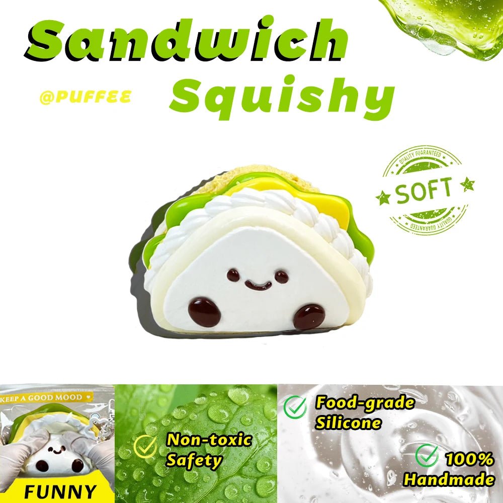 Taba Squishy Sandwich Taba Chili Dopamine - The Squishy Bake Shop