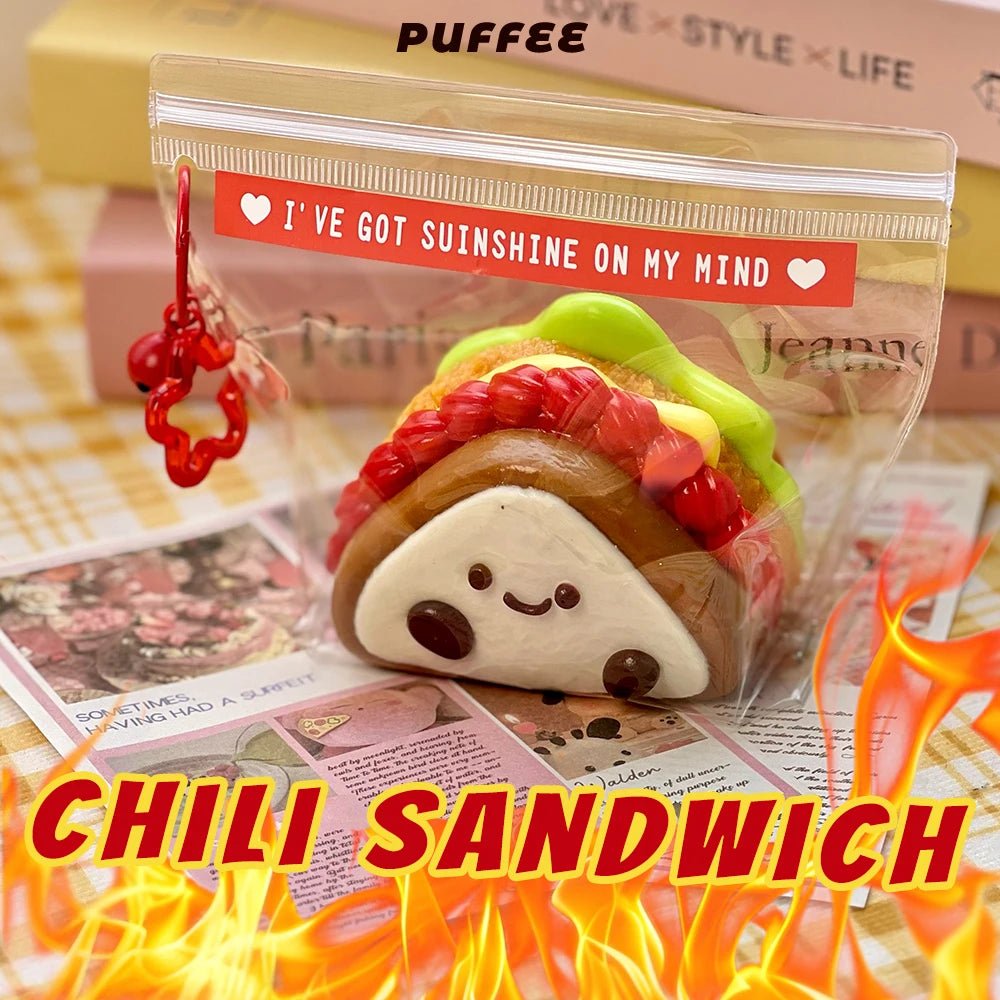 Taba Squishy Sandwich Taba Chili Dopamine - The Squishy Bake Shop