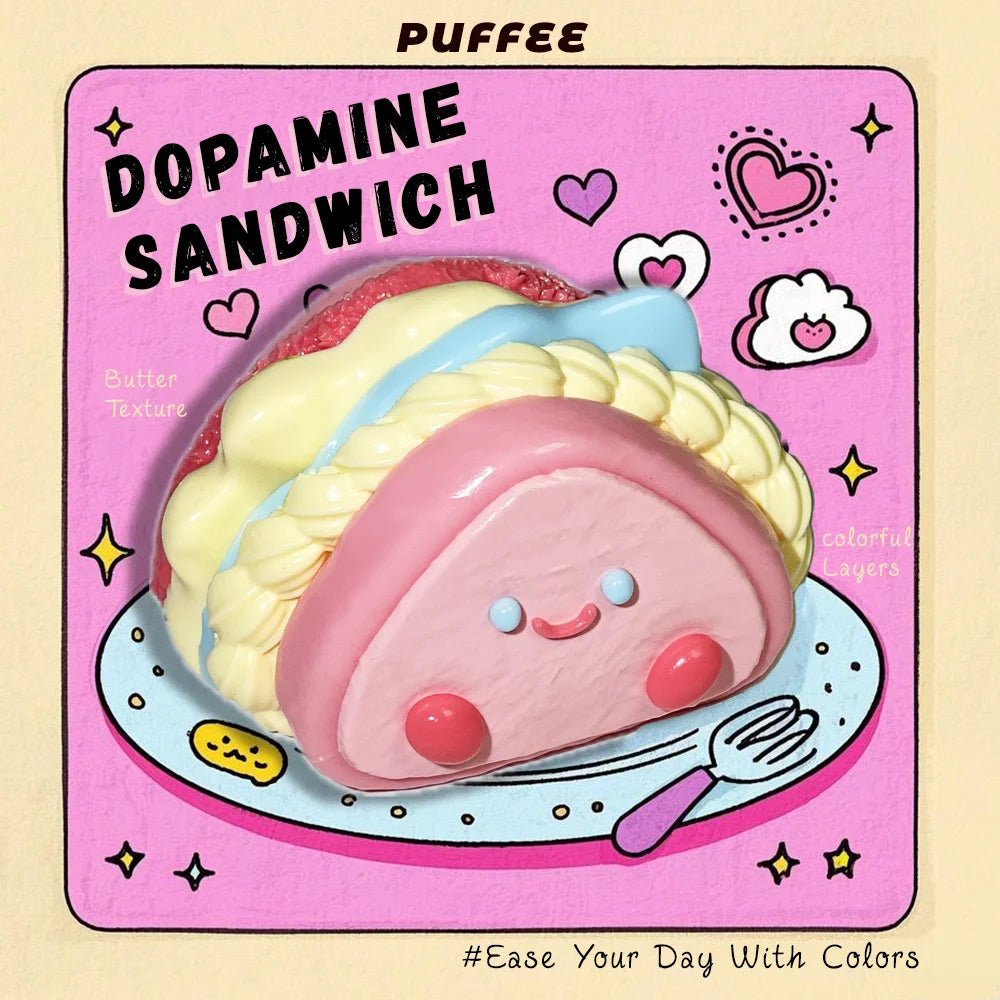 Taba Squishy Sandwich Taba Chili Dopamine - The Squishy Bake Shop