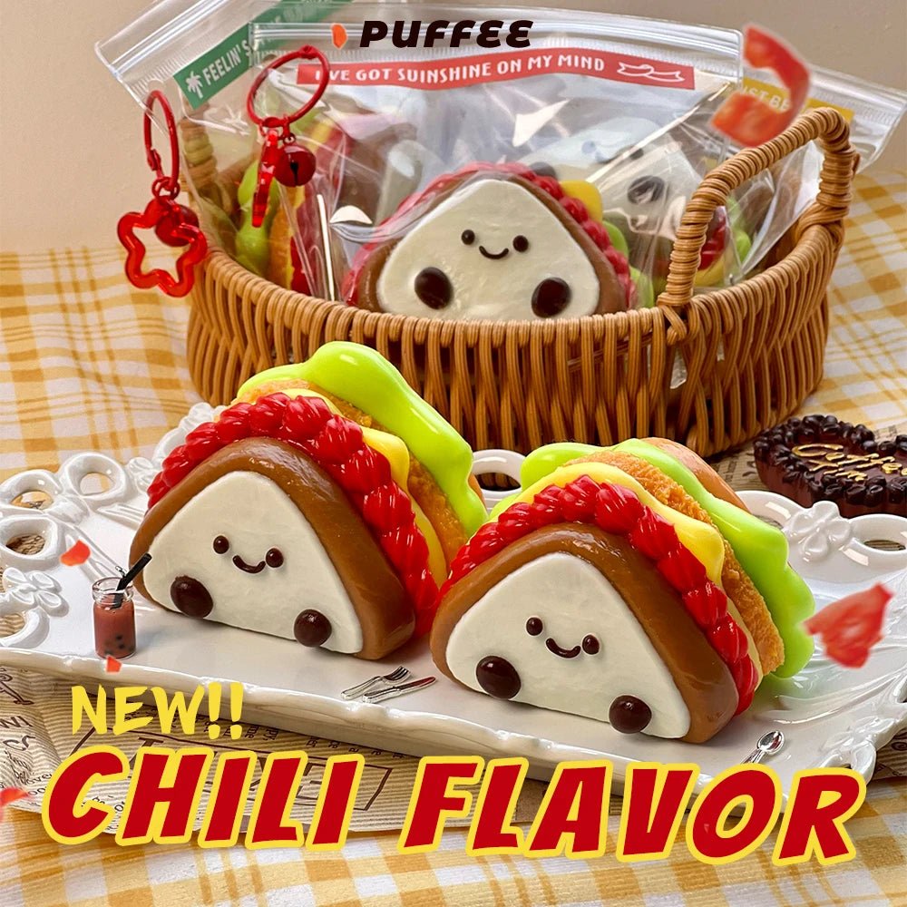 Taba Squishy Sandwich Taba Chili Dopamine - The Squishy Bake Shop