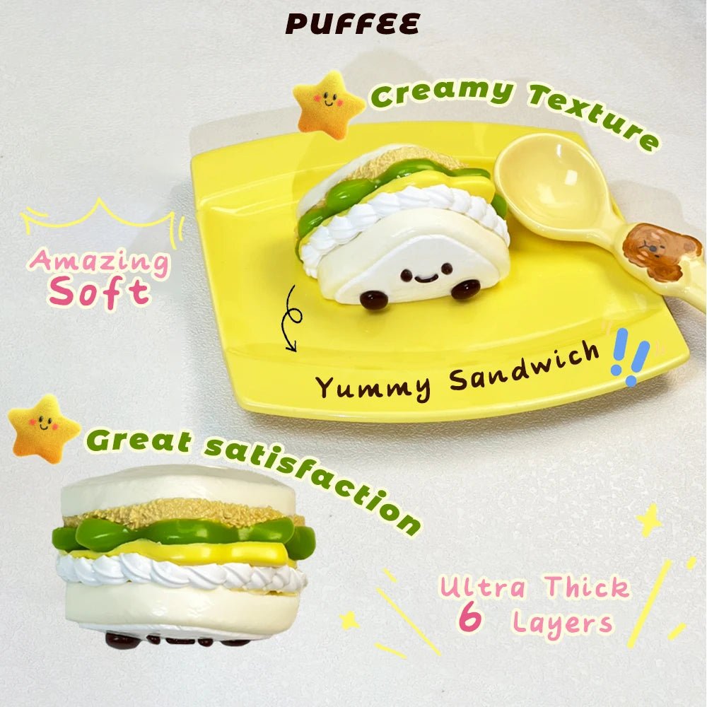 Taba Squishy Sandwich Taba Chili Dopamine - The Squishy Bake Shop