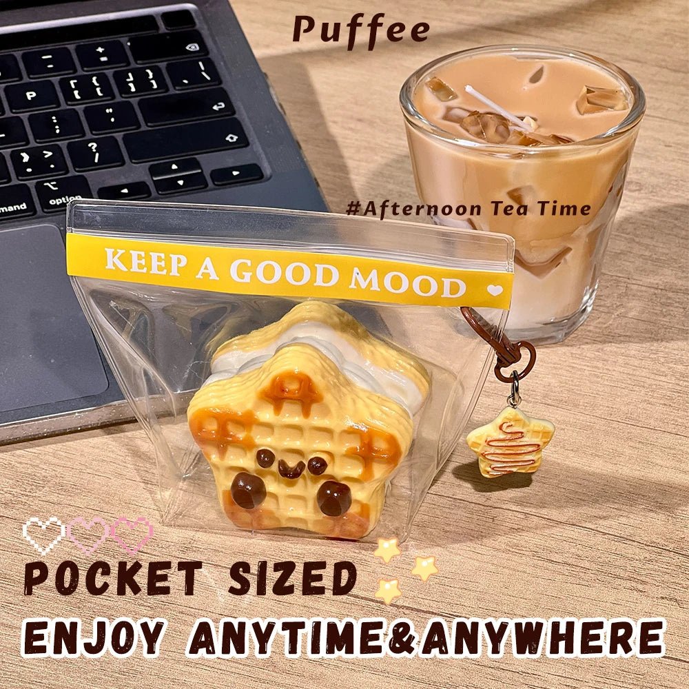 Taba Squishy Star Waffle Taba - The Squishy Bake Shop