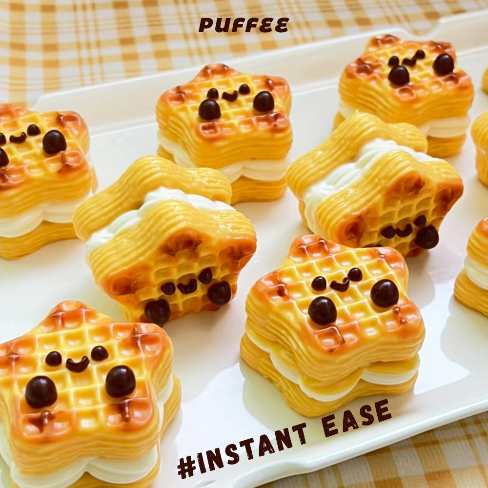 Taba Squishy Star Waffle Taba - The Squishy Bake Shop