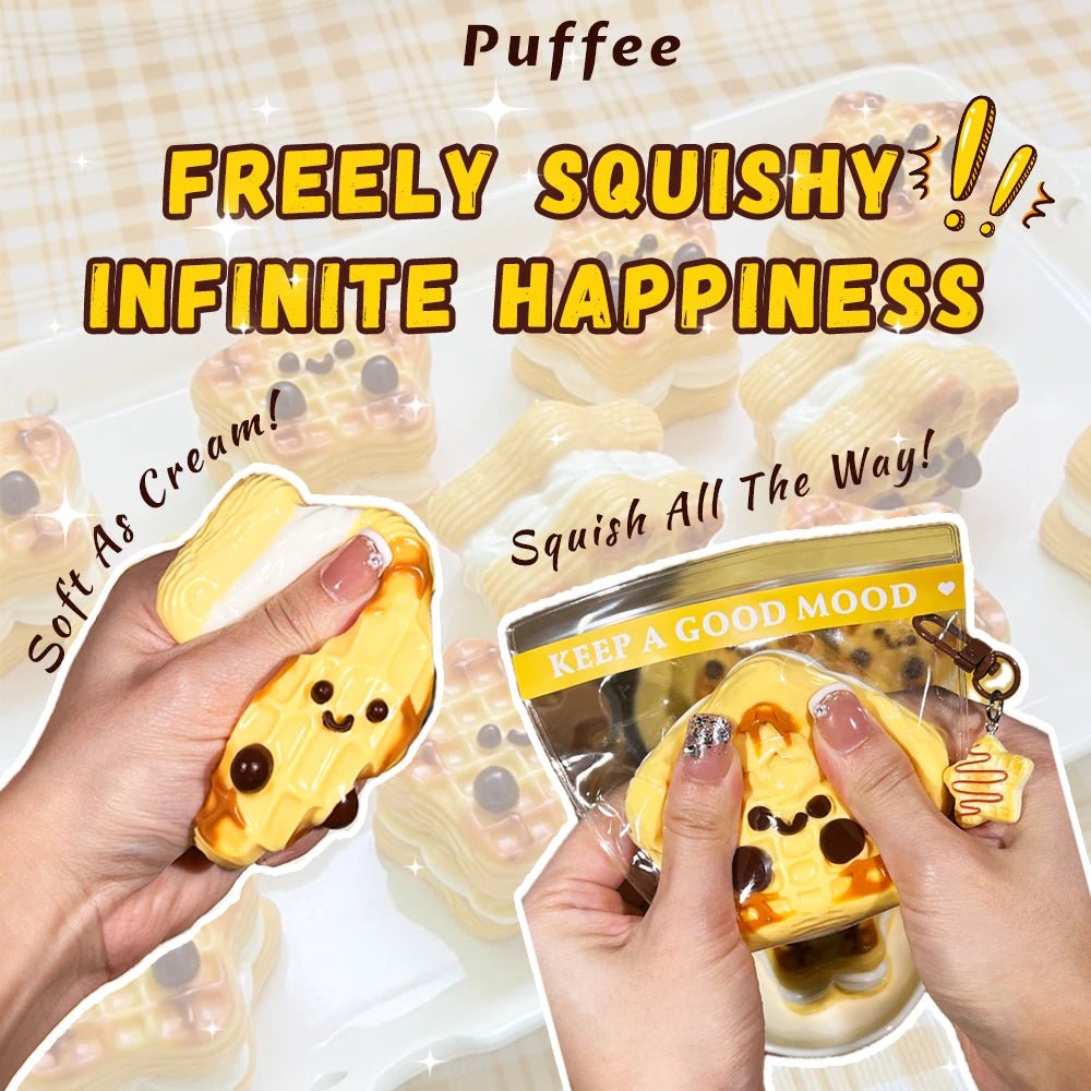 Taba Squishy Star Waffle Taba - The Squishy Bake Shop